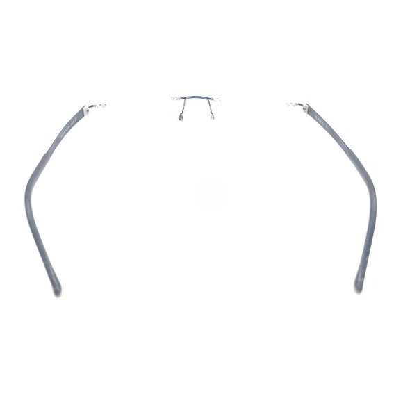 Silhouette 5452 40 6059 Blue Gray Rimless Eyeglasses Frames 17 130 Austria - Picture 5 of 12